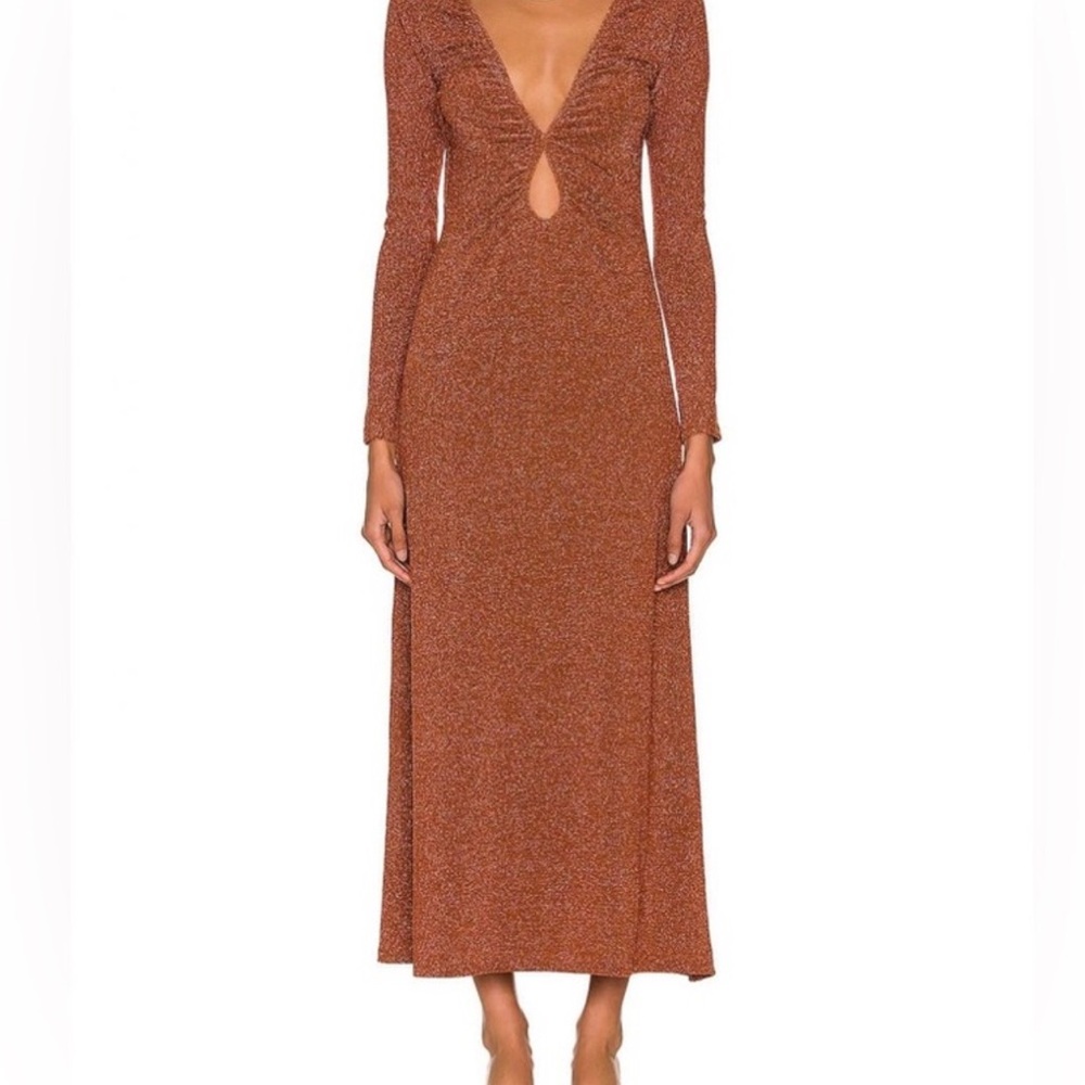 NWT - Johanna Ortiz Cairo Nights Lurex Dress. Sz 2